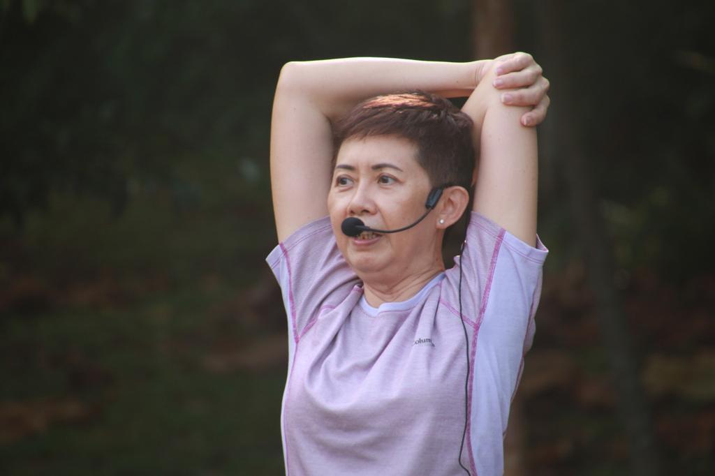 Karen Lee Yoga Pose
