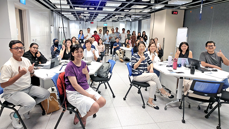 Participants of the Inaugural WSQ Understanding Sustainability for Business (Healthcare) course on 3 February 2026.