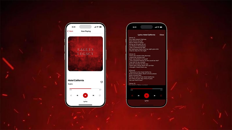 Music Player mockup