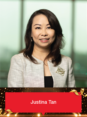 Medal Of Commendation Justina Tan