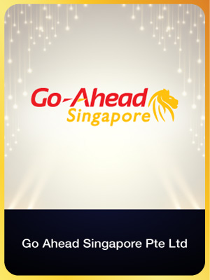 Plaque of Commendation Go Ahead Singapore Pte Ltd.