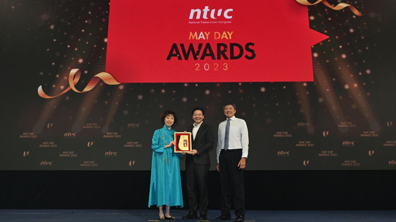 Top NTUC May Day Award for Deputy Prime Minister and Minister for