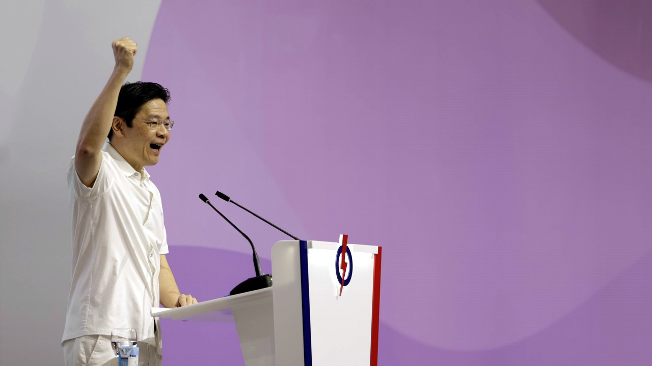 Prime Minister Lawrence Wong outlines his vision for deepening the symbiotic relationship between the PAP and NTUC at the PAP70 Conference 1280.jpeg