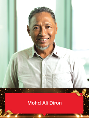 Comrade of Labour Mohd Ali Diron