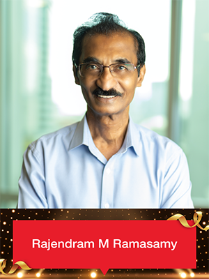 Model Worker Rajendram M Ramasamy