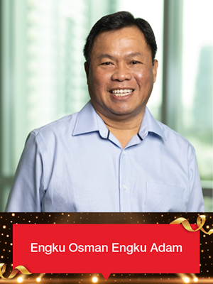 Comrade of Labour Engku Osman Engku Adam