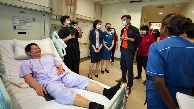 Tan Tock Seng Hospital leverages NTUC's Company Training Committee to improve skills of workers and productivity.