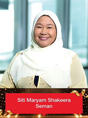 Model Worker Siti Maryam Shakeera Seman