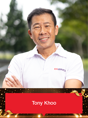 Medal Of Commendation Tony Khoo