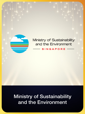 Plaque of Commendation Ministry of Sustainability and the Environment