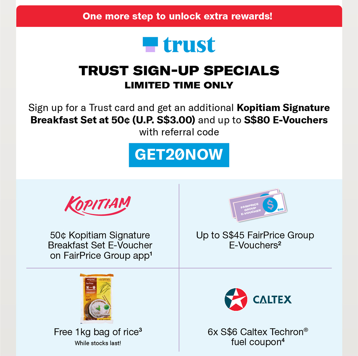 FairPrice announces 50 cents Kopitiam Signature Breakfast set