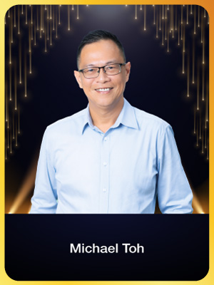 Medal of Commendation Michael Toh