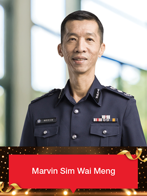 Medal Of Commendation Marvin Sim Wai Men