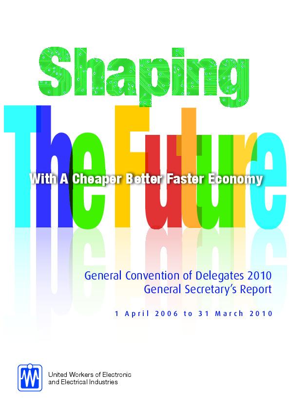 UWEEI General Convention of Delegates 2010, General Secretary's Report.pdf