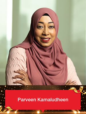 Comrade of Labour Parveen Kamaludheen