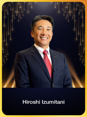 Medal of Commendation Hiroshi Izumitani
