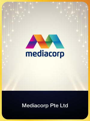 Plaque of Commendation (Gold) Mediacorp Pte Ltd