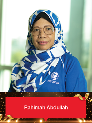 Comrade of Labour Rahimah Abdullah