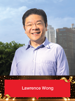 Medal of Honour Lawrence Wong