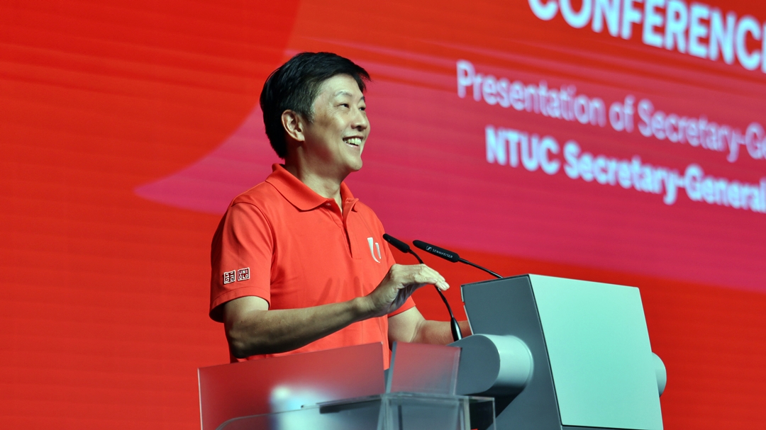 NTUC Secretary-General Ng Chee Meng calls for union leaders to leverage digital technology and AI further to serve members smarter and faster.