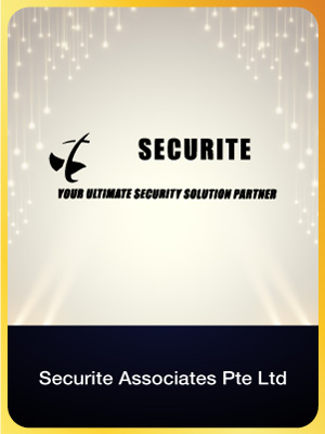 Plaque of Commendation Securite Associates Pte Ltd
