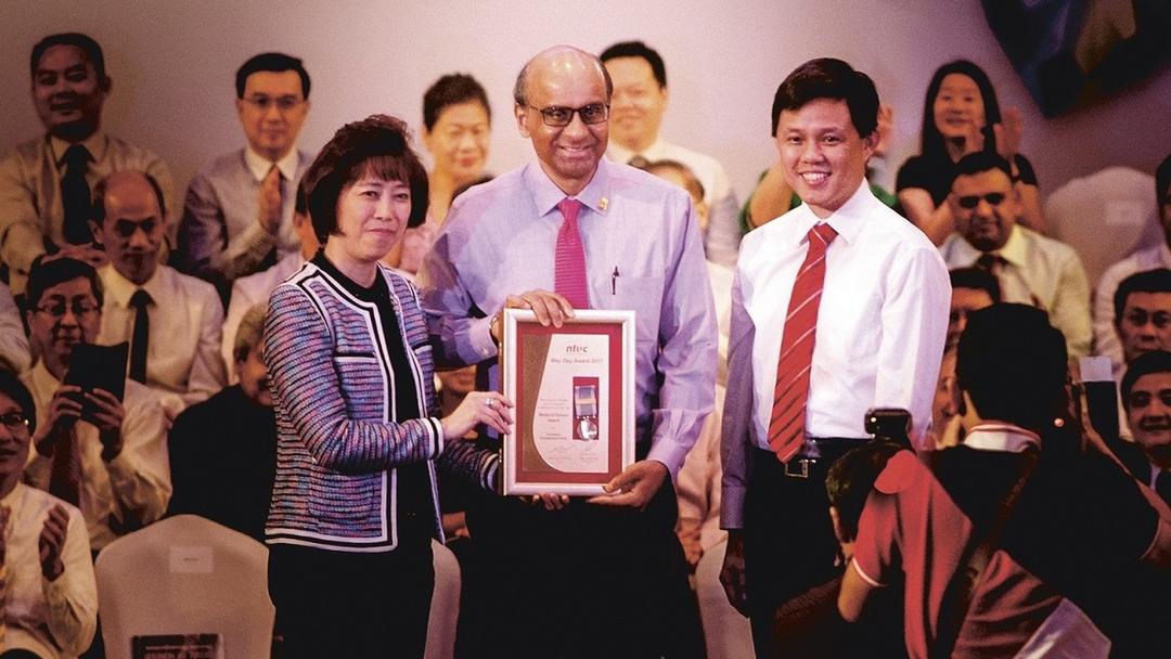 SM Tharman receiving Medal of Honour award at May Day Awards 2017_For U Portal.jpg