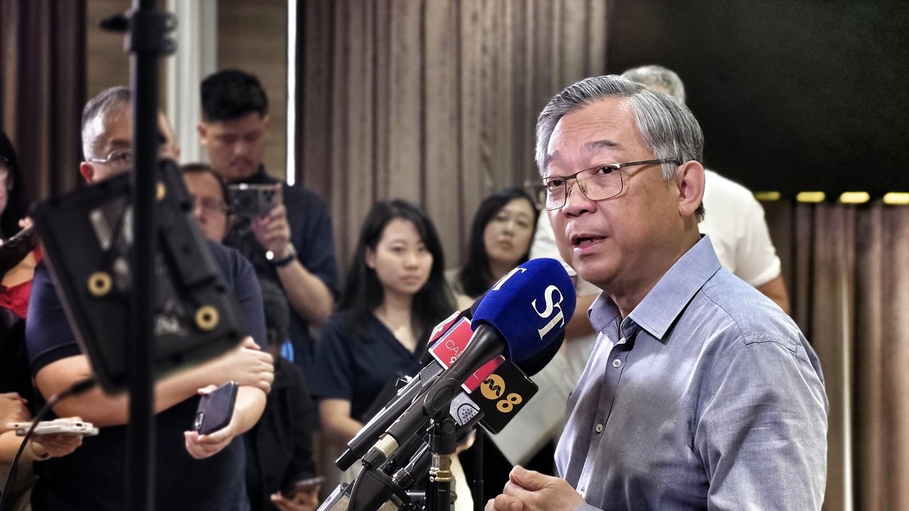 Deputy Prime Minister Gan Kim Yong giving an update on the US Tariffs at the National Press Centre on 16 May 2025.jpeg
