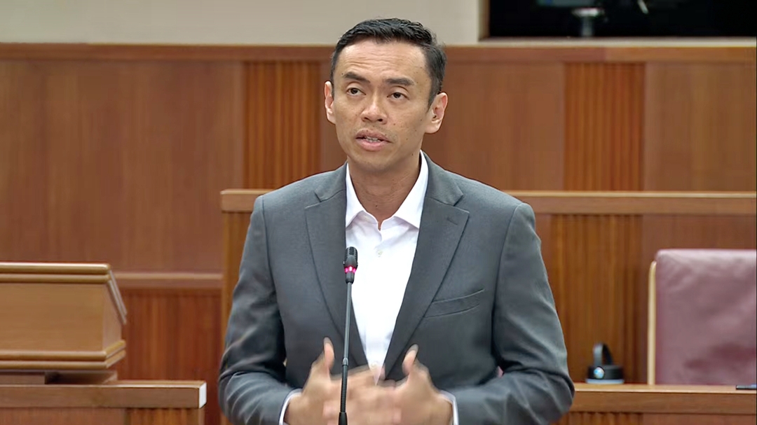 Labour MP Wan Rizal speaking on the Health Information Bill in Parliament on 12 January 2026.