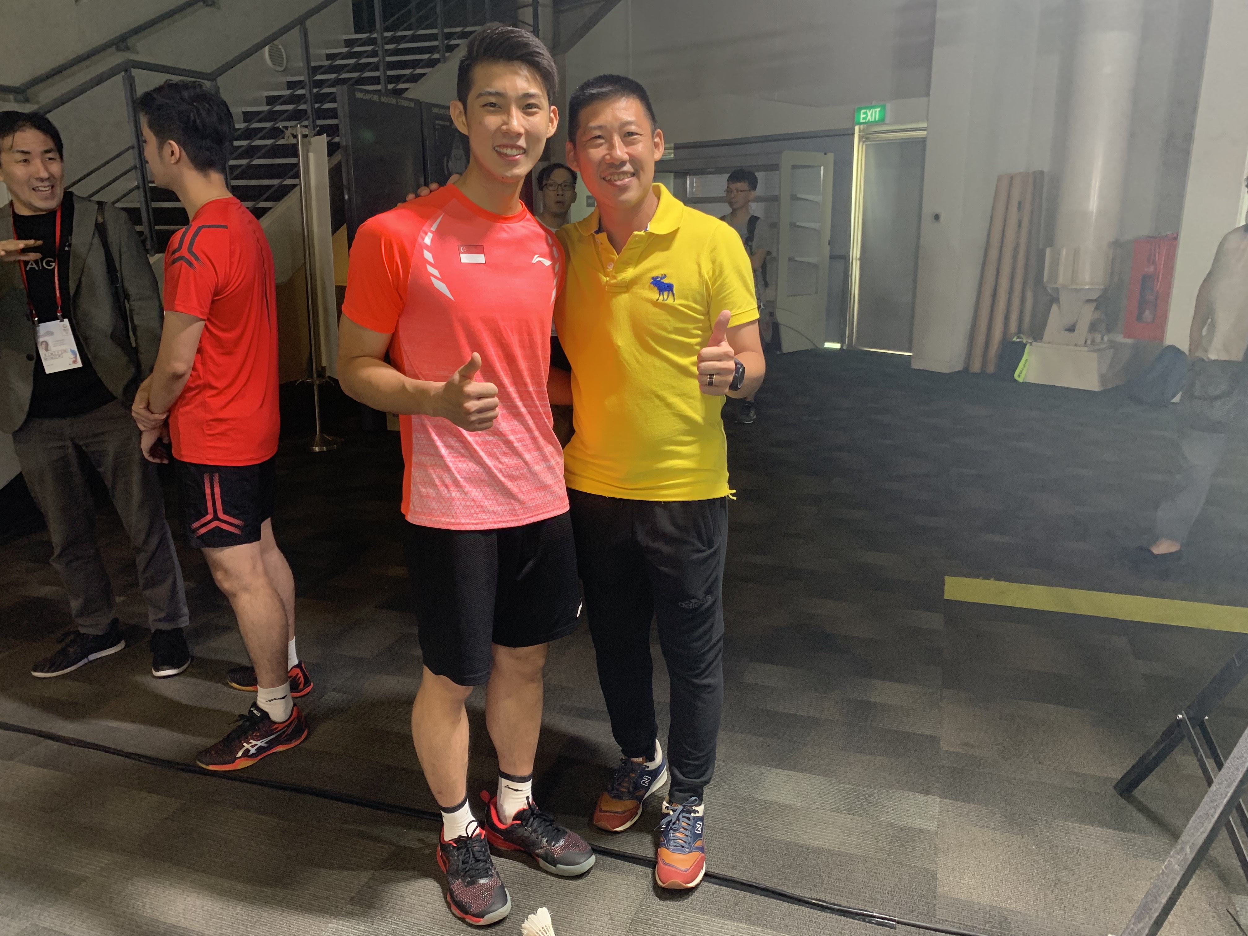Toh Thiam Heng - Badminton Action 2