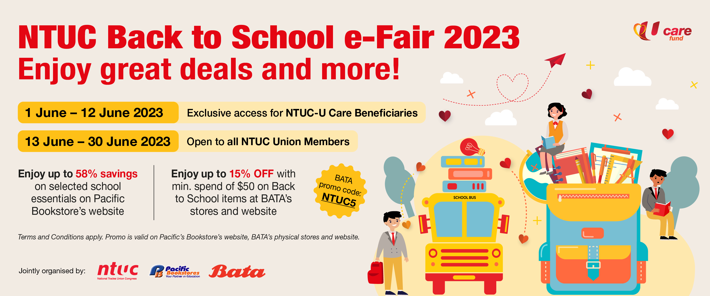 NTUC Back to School eFair 2023