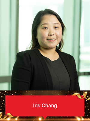 Partner of Labour Movement Iris Chang