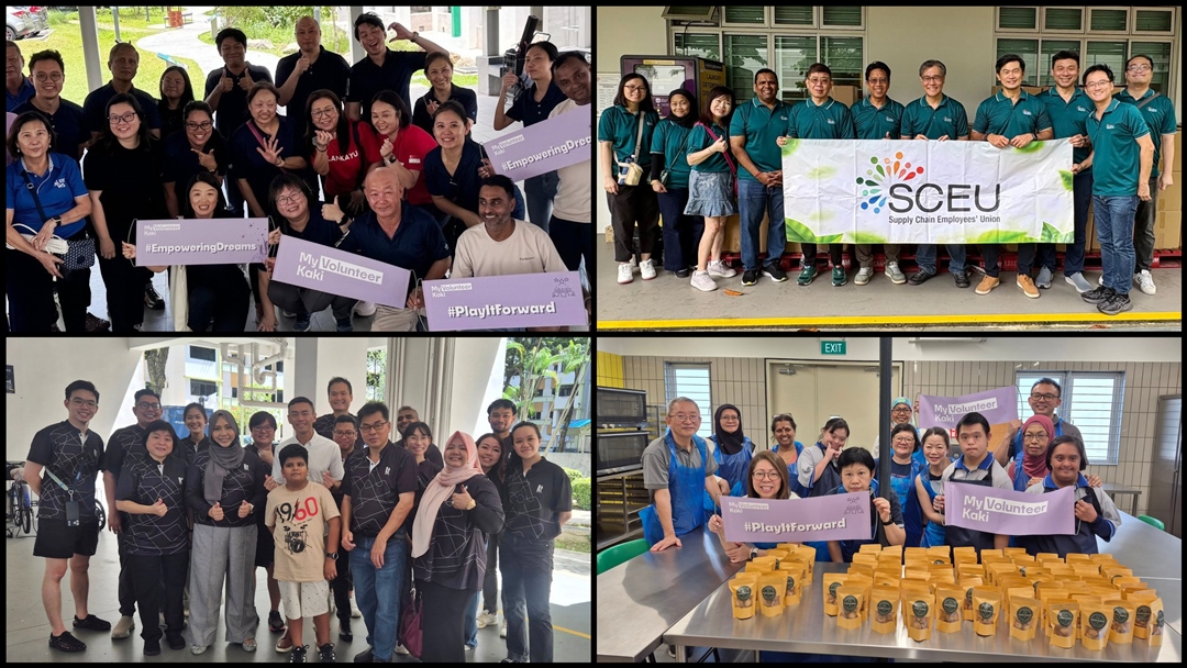 Various unions holding their CSR activities in 2025.