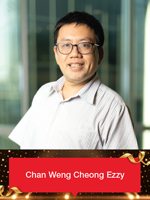 Comrade of Labour Ezzy Chan Weng Cheong