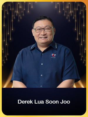 Comrade of Labour Derek Lua Soon Joo