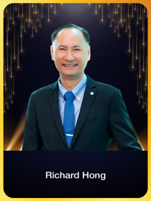 Medal of Commendation Richard Hong