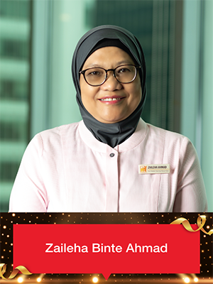 Model Worker Zaileha Ahmad